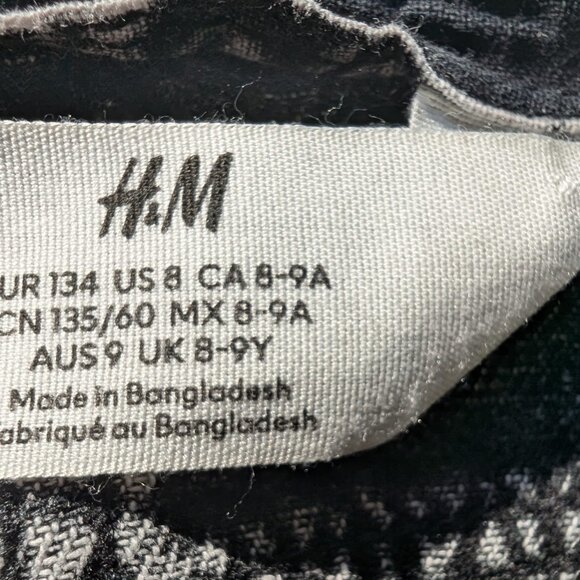 H&M Women’s Gray Cargo Mini Skirt Size 8 Utility Denim Look Cotton Pockets - Picture 4 of 4